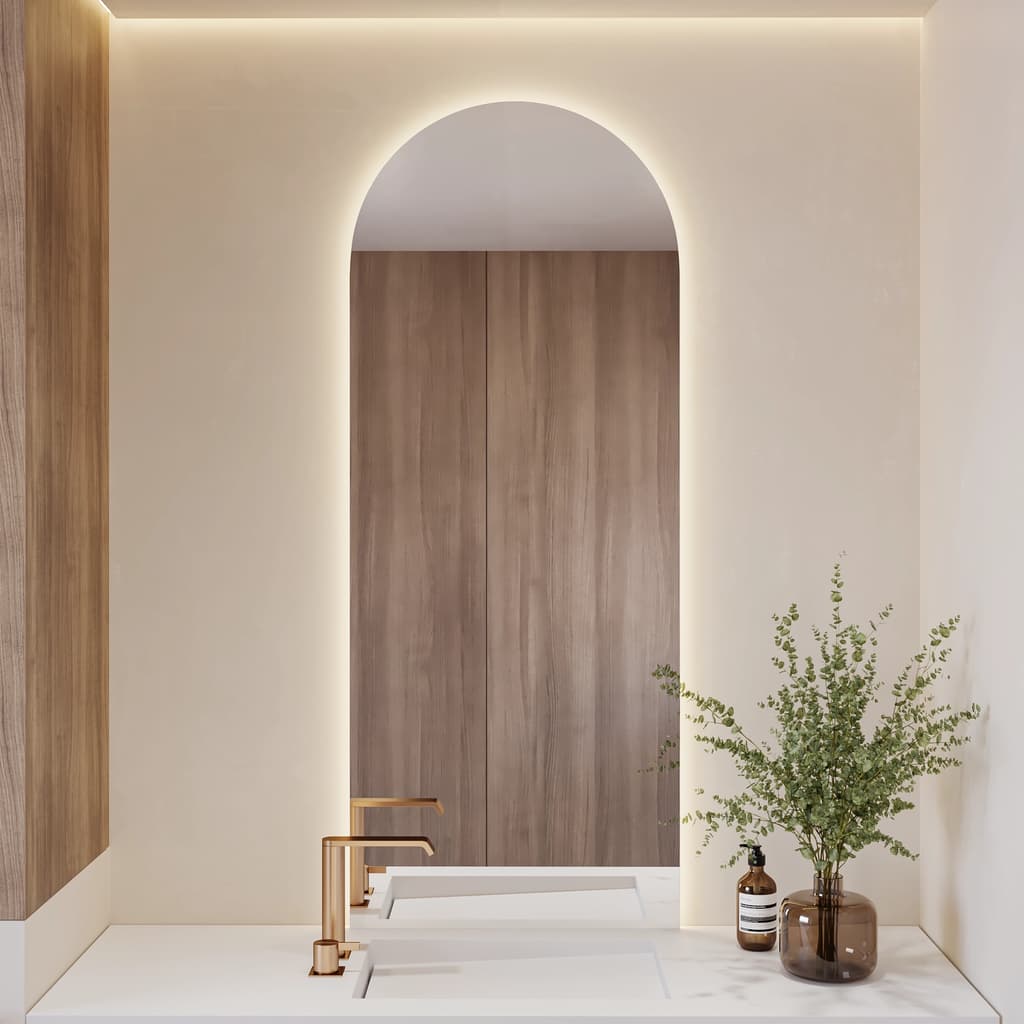 Miroir Ovale Arche